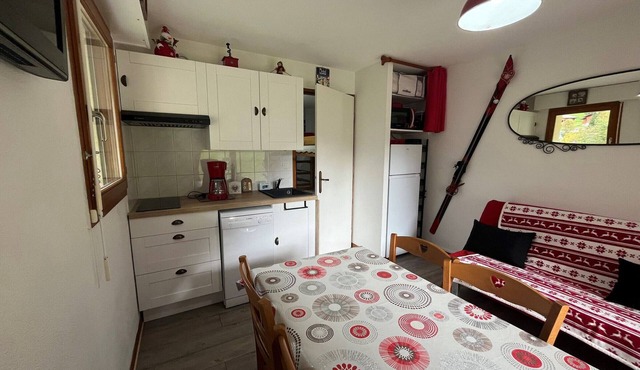 Cozy apartment with terrace for 4 people and parking in Châtel