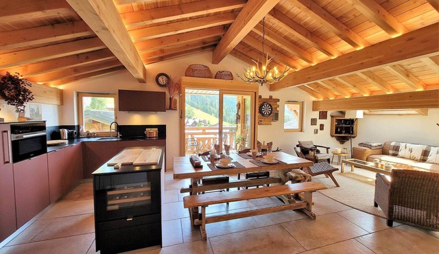 Cozy apartment with WIFI and parking, near slopes, 6 persons