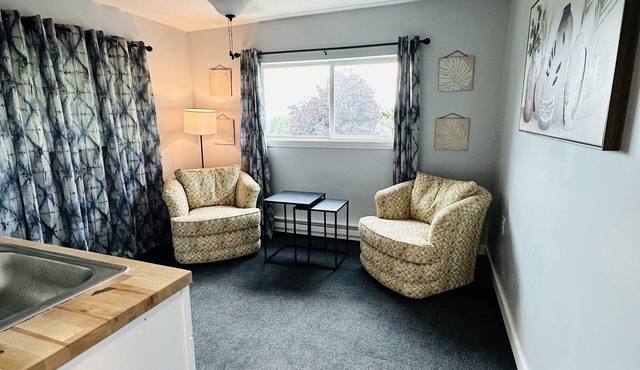 Cozy Apt-XL Luxury Bath-3 min from Airport /i81