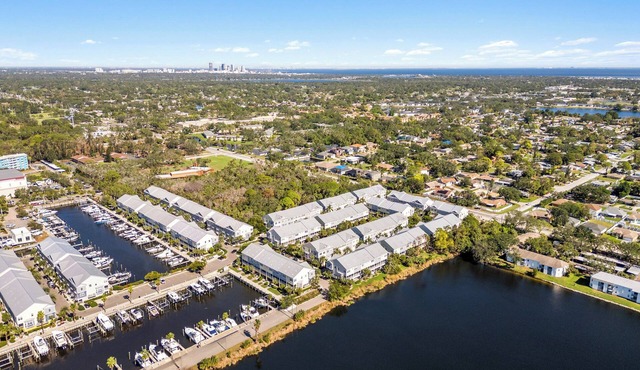 "Cozy at the Cove" Waterfront in St Pete, FL/Pool, Parking and Bikes included!