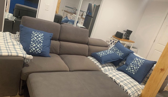 Cozy basement place