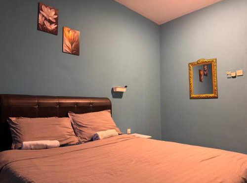 cozy,Bayan,lepas 4pax1car ParkSpiceAirPort domestic guest only