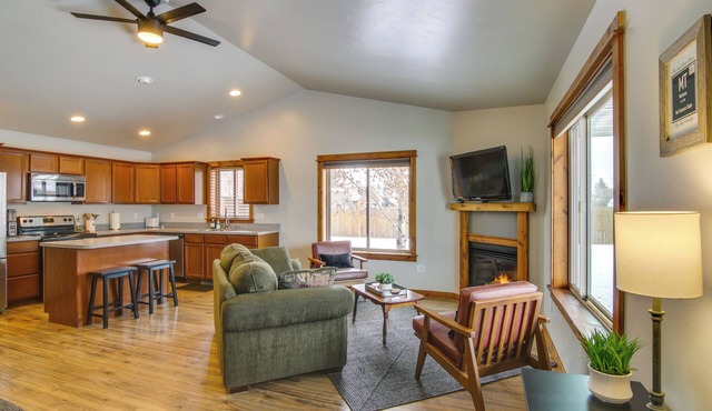 Cozy Belgrade Home Near Skiing, Hiking & Airport!