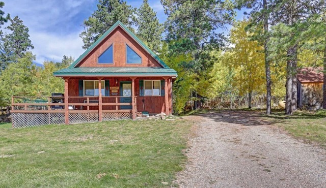 Cozy Black Hills Retreat – Loft, deck, pet-friendly & peaceful mountain views!