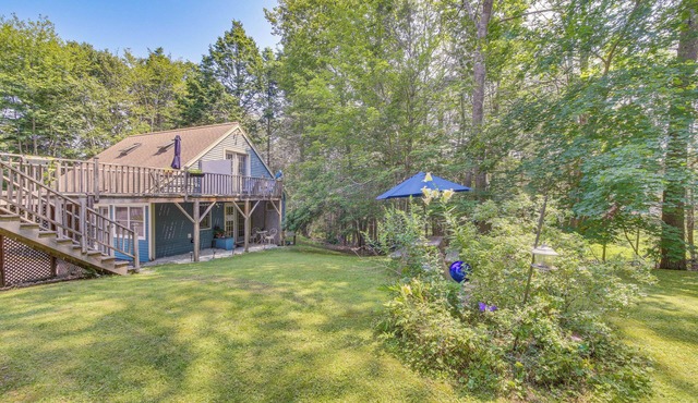 Cozy Boothbay Studio w/Patio ~ 5 Mi to Harbor!