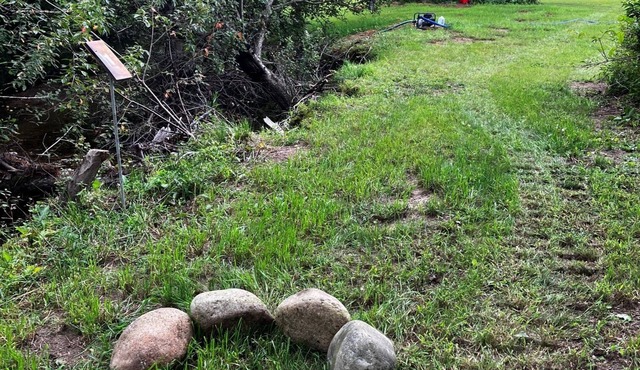 Cozy brookside campsite 1