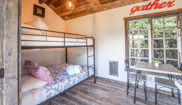 Cozy Bunk House w/ Luxury Tent