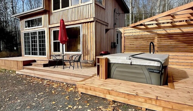 Cozy Cabin Escape with River Views & Firepit