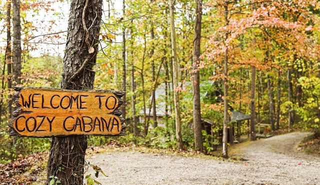 Cozy Cabana is secluded yet close to local attractions