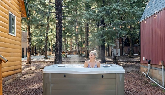 Cozy Cabin & Hot Tub Pet Friendly with AC and Fast WiFi in Duck Creek Village