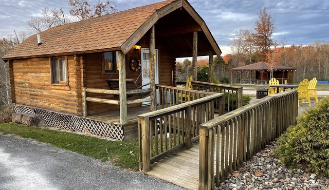 Cozy cabin hideaway with patio #1