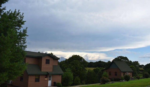 Cozy Cabin; hot tub; brkfst; pool; minutes from Branson!