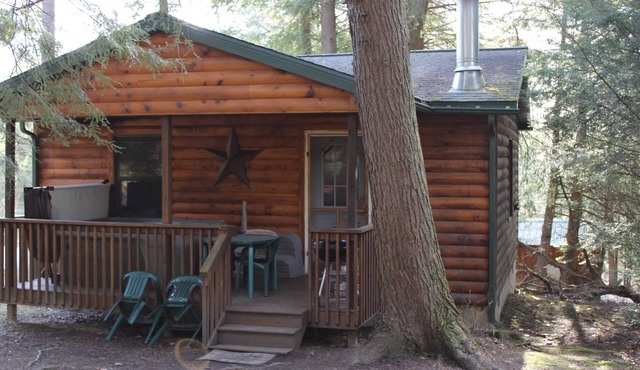 Cozy Cabin In Cook Forest with hot tub