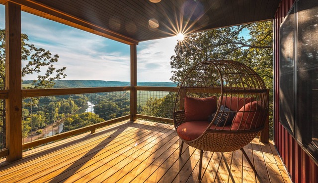 Cozy Cabin In The Sky, with direct access to public hunting, fishing access.