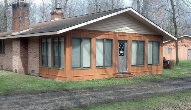 Cozy Cabin in the Woods- close access, private road to dock & Lake Huron access.