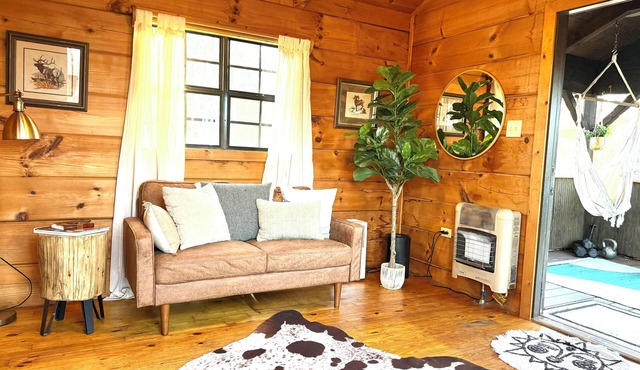 Cozy cabin in the woods! Pets welcome!