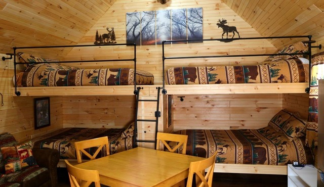 Cozy cabin located in Brasher Falls, NY. Pet friendly!