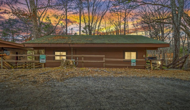 Cozy cabin minutes from downtown Bryson City/Tail of the Dragon. Pet-Friendly!