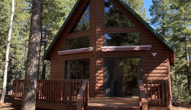 Cozy Cabin nestled in the woods. Plenty of SNOW MOBILE and ATV PARKING!