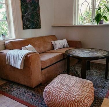 Cozy Cabin near Balka Beach with outdoor toilet and kitchen