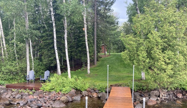 Cozy cabin on Devil Track Lake