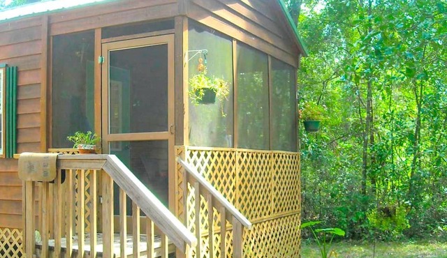 Cozy Cabin Rental on the Santa Fe River near High Springs, Florida