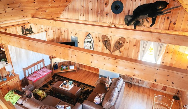 Cozy cabin retreat and a romantic getaway, nestled away on private property.