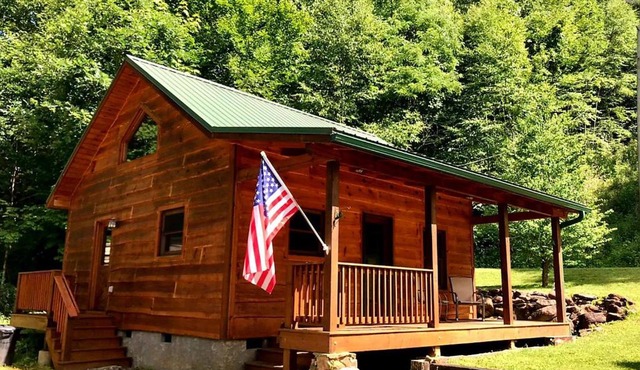 Cozy Cabin Surrounded By Streams