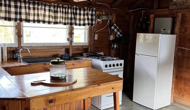 Cozy cabin on the water with fantastic views of Mooselookmeguntic Lake.