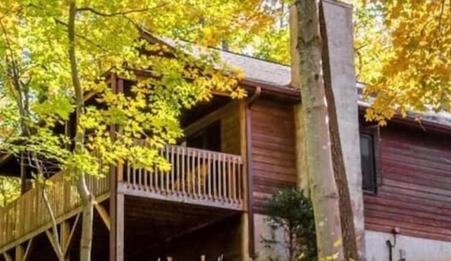 Cozy cabin w/hot tub access to Mtn to Sea trail