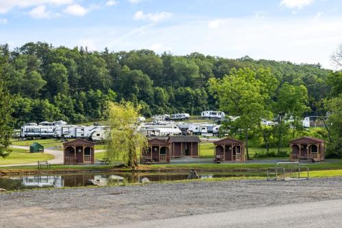 Cozy Cabin Within Campground
