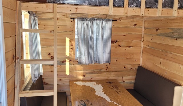 Cozy cabins for rentnPerfect for a winter getaway nPet friendly
