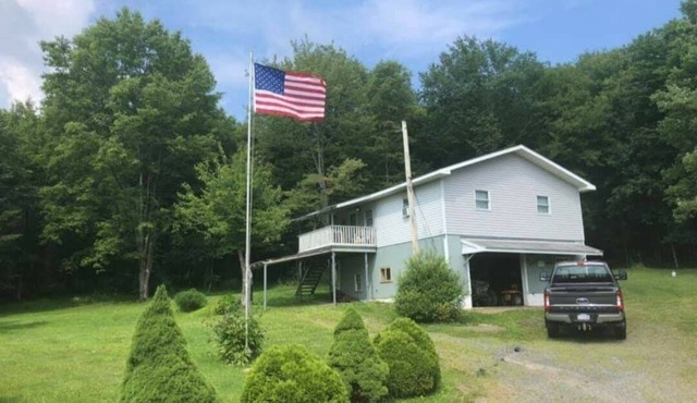 Cozy camp located in Elk County adjoining state game land.
