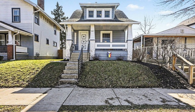 Cozy Campbell Bungalow In Franklinton