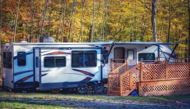 Cozy Camper at Roscoe Wildlife Retreat