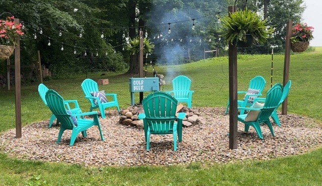 Cozy camping spot right outside of Wooster, Oh. Close to Mohican.