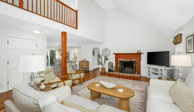 Cozy Cape Retreat with Fenced Yard & Fire Pit