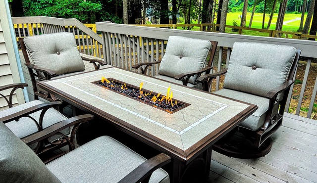Cozy Carolina Trace 3BR w/Relaxing Golf Course Views - Deck & Fire Table