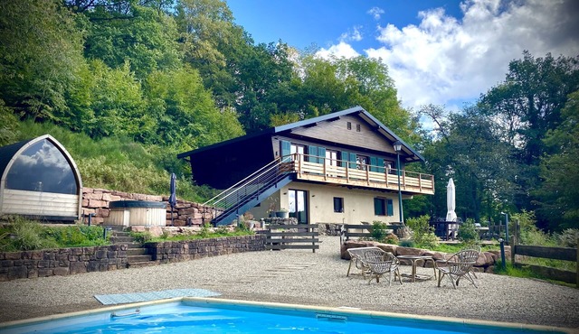 Cozy chalet and not overlooked in the heart of nature "Le Blanchepierre