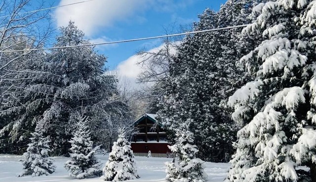 Cozy Chalet, Hot Tub, 25min to N. Conway, 15min to pleasant mountain, Dogs ok