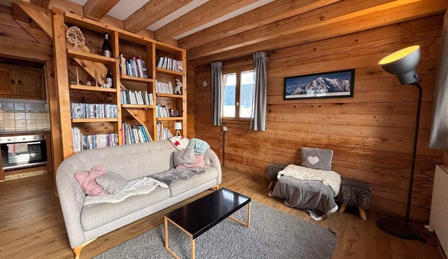 Cozy chalet in Méaudre, sleeps 8, Vercors view, garden, parking