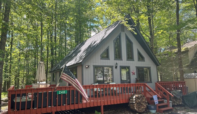 Cozy chalet in peaceful Arrowhead lake few minutes from the lake and beach
