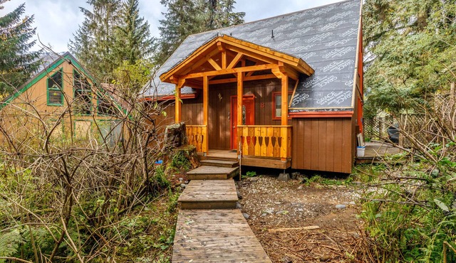 Cozy chalet near the slopes with WiFi, full kitchen, & hot tub