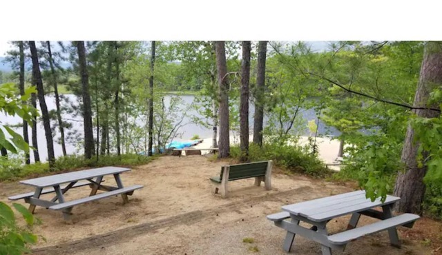 Cozy Chalet nestled in a private community in the White Mountains.