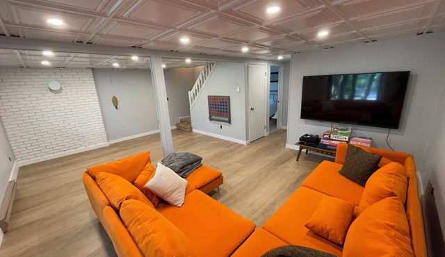 Cozy chalet-style home with fire pit in The Hideout, a five star community.