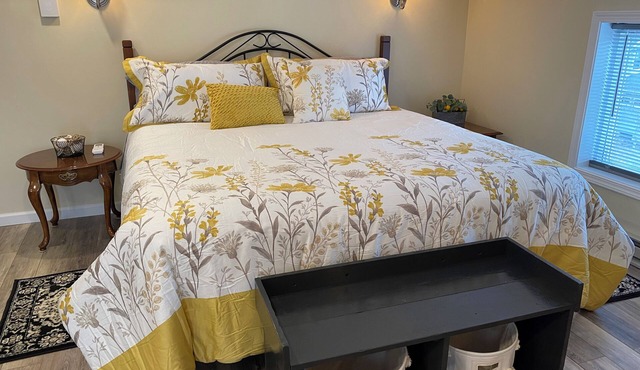 Cozy, Clean & Convenient 1-bedroom apartment with AC & WiFi in charming Clayton