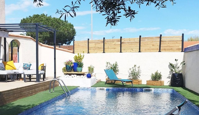 Cozy Comfort Villa Wifi - Swimming pool - 8km beach