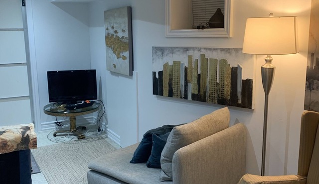 Cozy comfortable 1 bedroom basement apartment