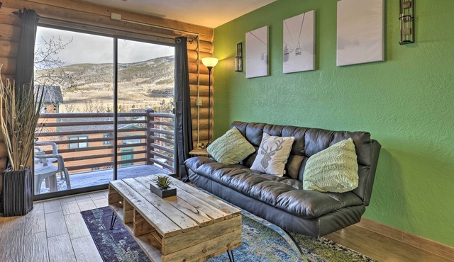 Cozy Condo w/ Views, Walk to Dillon Reservoir
