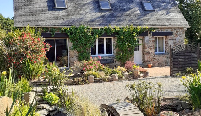 Cozy cottage in large wooded garden